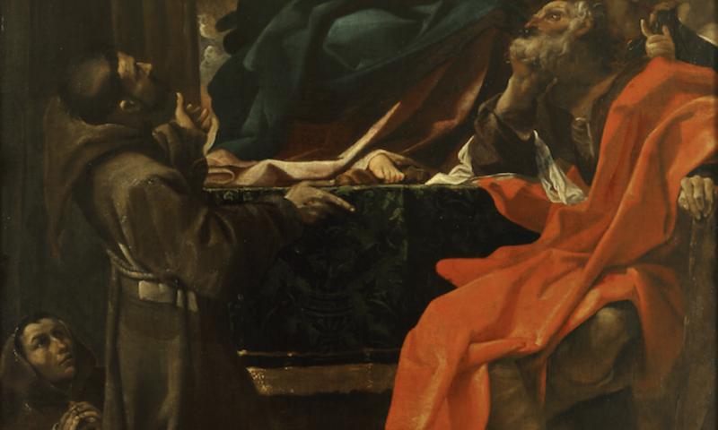 Bassanonet.it - Ludovico Carracci, Sacra Famiglia con San Francesco e due donatori, 1591, olio su tela, Cento, Pinacoteca Civica