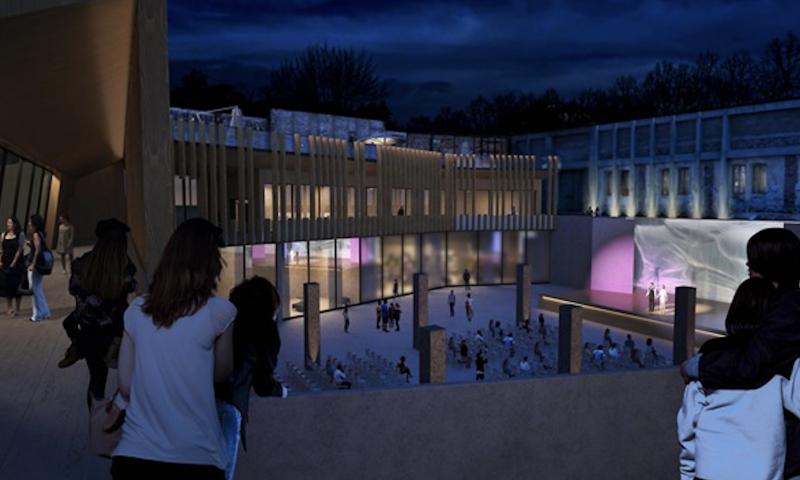 Bassanonet.it - Un render dell’ipotesi progettuale del Genius Center in versione ‘By Night’