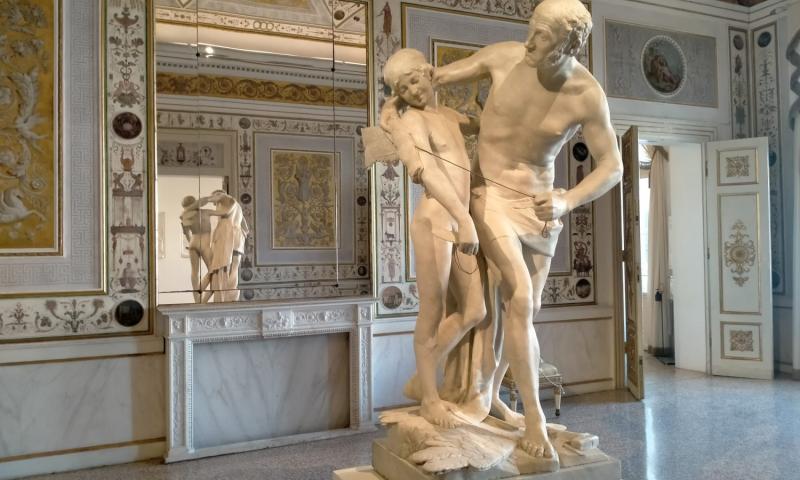 Bassanonet.it - Antonio Canova, ‘Dedalo e Icaro’ (marmo, 1777-79)