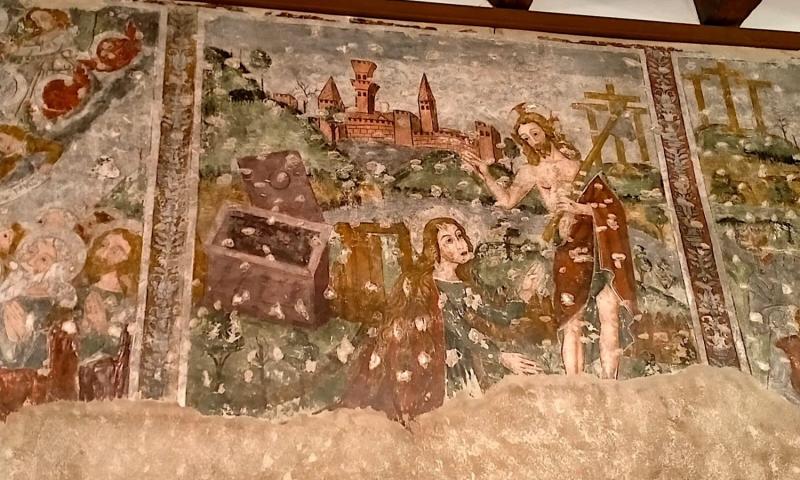 Bassanonet.it - Affreschi del '400 del refettorio