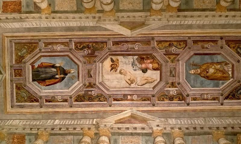 Bassanonet.it - Il grande affresco del soffitto della chiesa di San Sebastiano