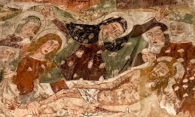 Bassanonet.it - Affreschi del '400 del refettorio