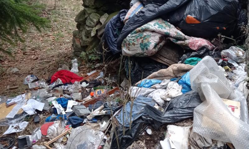 Bassanonet.it - Rifiuti abbandonati a Rubbio