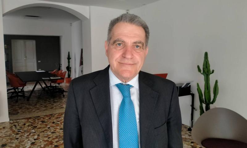 Bassanonet.it - Il candidato sindaco Giorgio Santini (foto Alessandro Tich)
