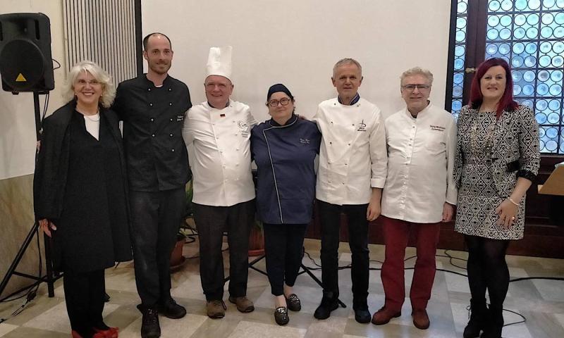 Bassanonet.it - Marica Dalla Valle, Julian Reinisch, Jean Marie Dumaine, Enza Leone, Sergio Dussin, Georg Maushagen, Antonella Ceri (foto Alessandro Tich)