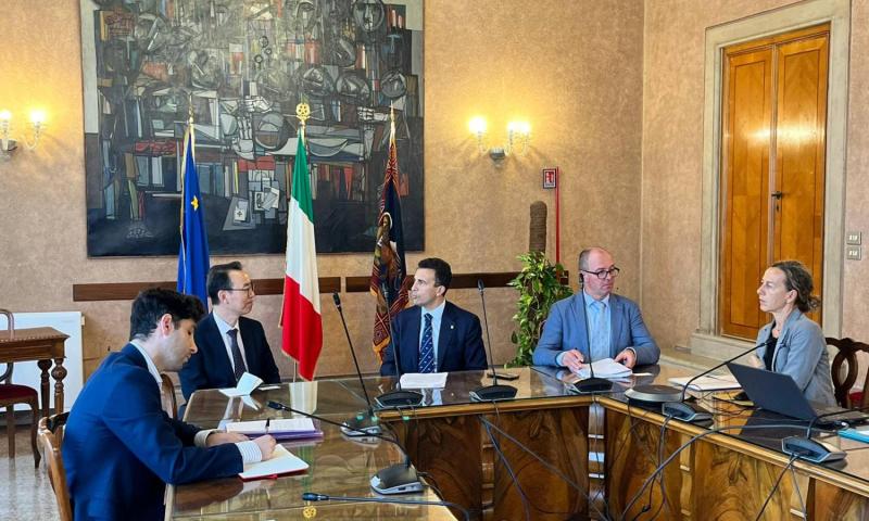 Bassanonet.it - Corazzari incontra il console coreano a Palazzo Balbi a Venezia