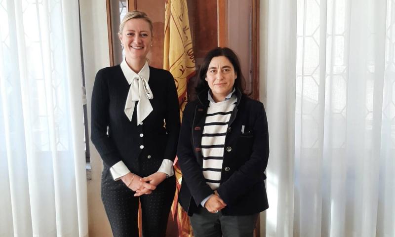 Bassanonet.it - Il sindaco Pavan con Barbara Guidi