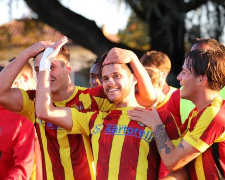 Bassanonet.it Paulinho gol! Festa Bassano