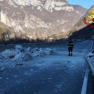 Bassanonet.it Pioggia di pietre, ferrovia e Valsugana in tilt