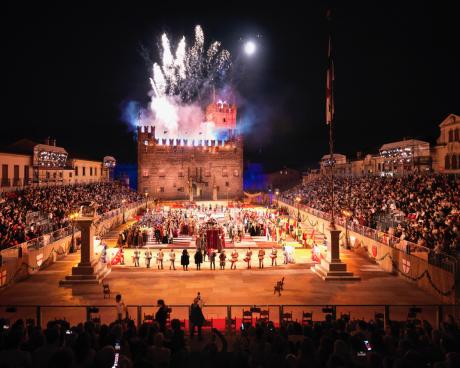 Bassanonet.it Partita a Scacchi di Marostica. Zente…scoltè!