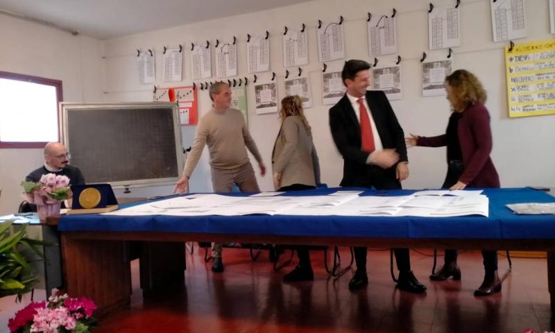 Bassanonet.it - Il momento del simbolico 'passaggio di testimone'