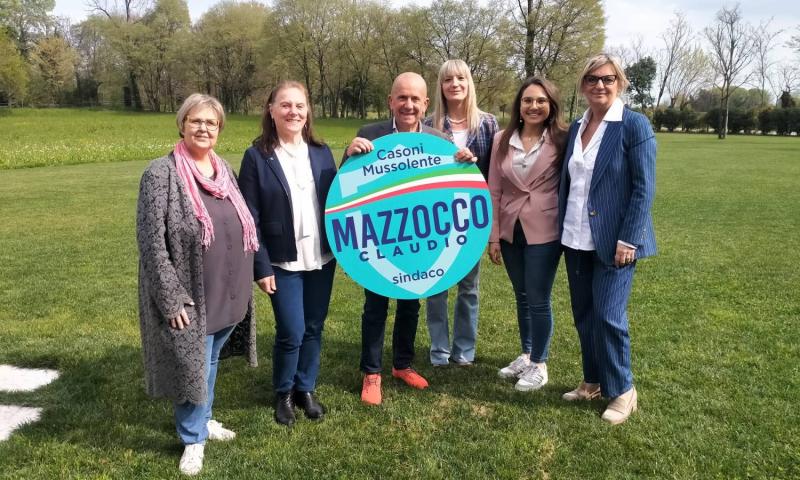 Bassanonet.it - Claudio Mazzocco con le 'quote rosa' della sua lista