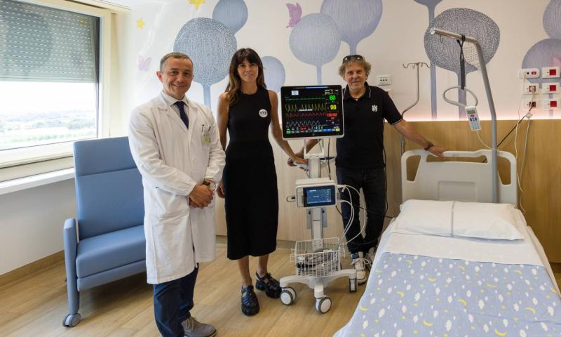 Bassanonet.it - Il primario dott. Davide Meneghesso, Arianna Alessi e Renzo Rosso