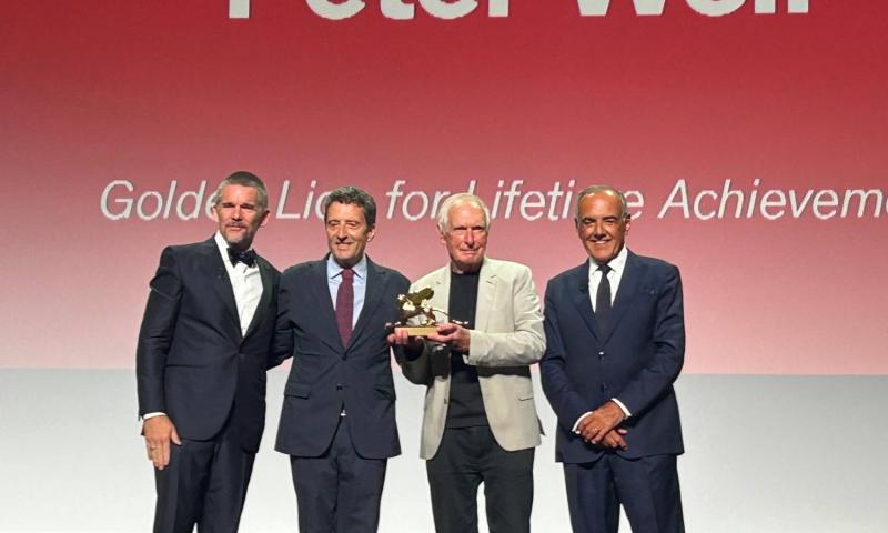 Bassanonet.it - Ethan Hawke, Pietrangelo Buttafuoco, Peter Weir, Alberto Barbera (foto Jacopo Tich)