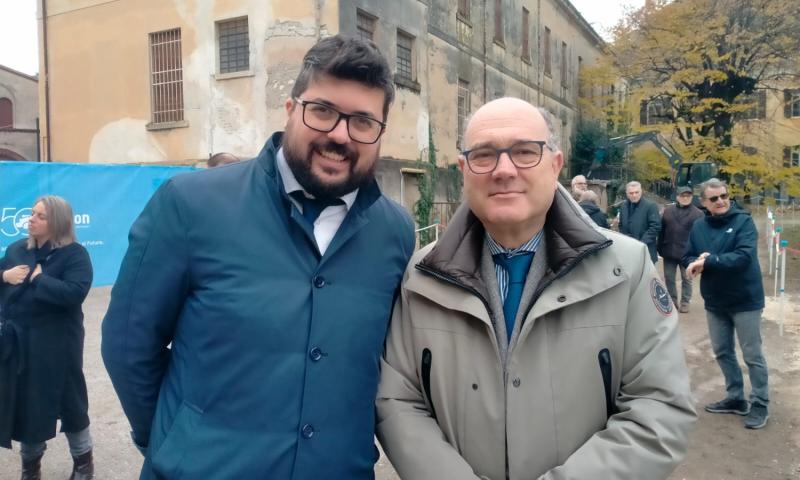 Bassanonet.it - Il sindaco Matteo Mozzo e il vicesindaco Valentino Scomazzon