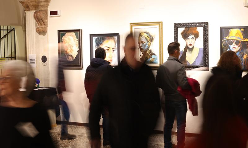 Bassanonet.it - opere in esposizione a Palazzo Bonaguro, associazione Leonardo Arte