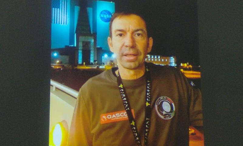 Bassanonet.it - Il presidente di Qascom Oscar Pozzobon in collegamento da Cape Canaveral