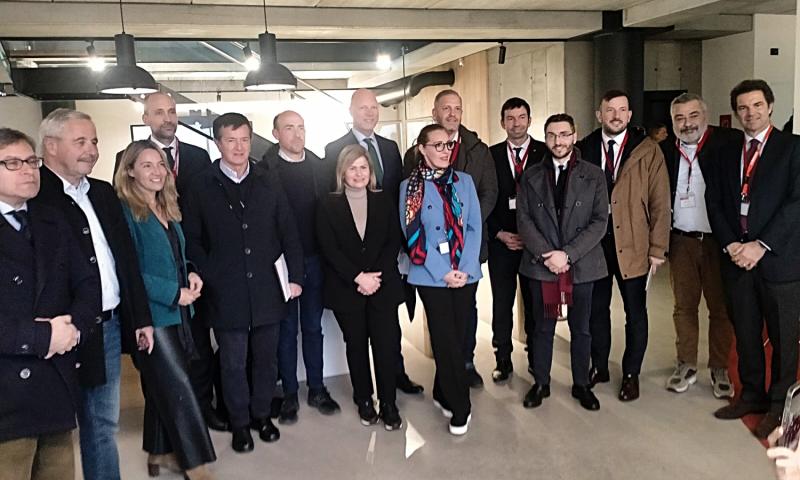 Bassanonet.it - La delegazione in visita alla sede Qascom