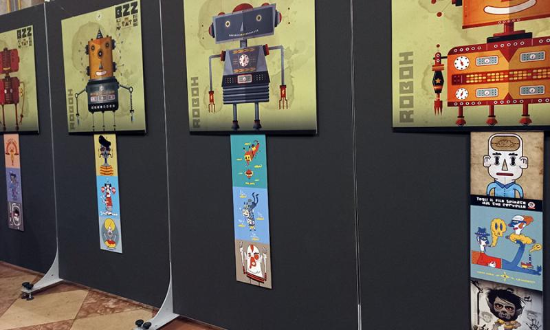 Bassanonet.it - opere di AlePop presenti in mostra