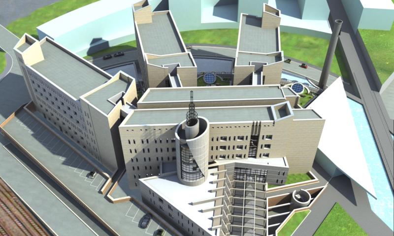 Bassanonet.it - Un render di progetto del Tribunale di Borgo Berga a Vicenza (fonte immagine: vicenzaforumcenter.it)