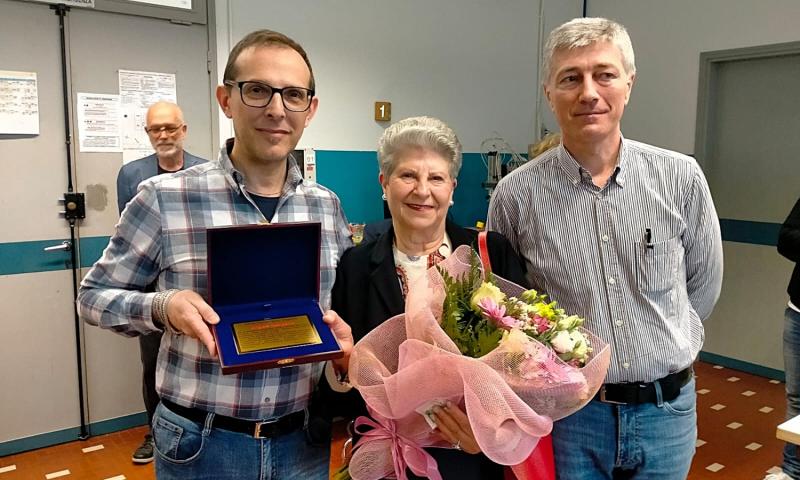 Bassanonet.it - Il preside Mauro Lago, Angela Mangano e il prof. Giuliano Zatta