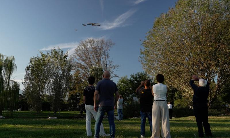 Bassanonet.it - Sorvolo di aerei d'epoca di rientro dall'Air Show di Thiene
