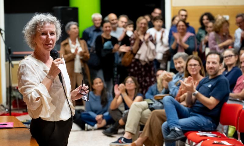 Bassanonet.it - L'intervento di Laura Dinale. Foto Stefano Nervo