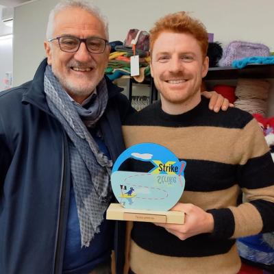 Bassanonet.it Andrea Padovan sul podio di Strike con il Crochet Tour