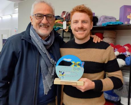 Bassanonet.it Andrea Padovan sul podio di Strike con il Crochet Tour