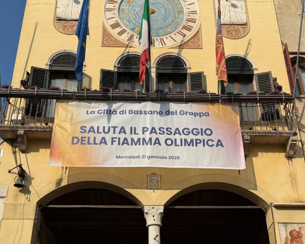 Bassanonet.it La Fiamma Olimpica a Bassano: mercoledì 21 il passaggio sul Ponte Vecchio