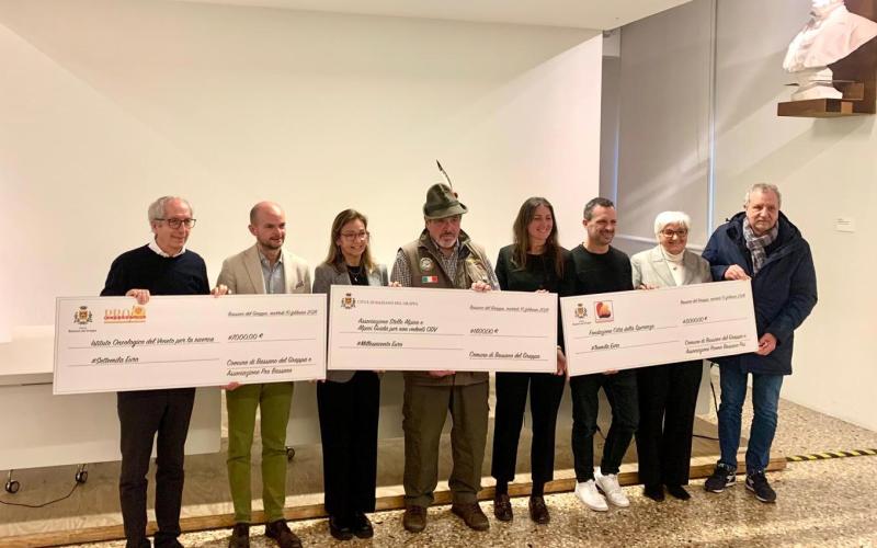 Bassanonet.it Bassano del Grappa, il cuore della solidarietà: raccolti 11.600 euro per la ricerca e il sociale