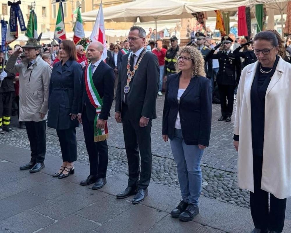 Bassanonet.it Dal Grappa a Mühlacker: il 25 Aprile di Bassano si apre all’Europa
