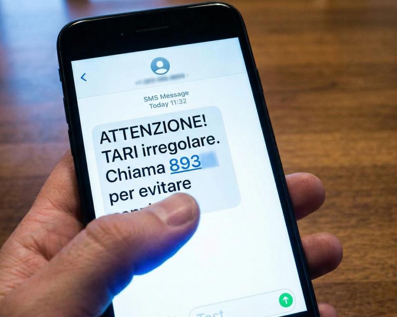 Bassanonet.it TARI, allerta truffa: occhio al finto SMS che svuota il conto