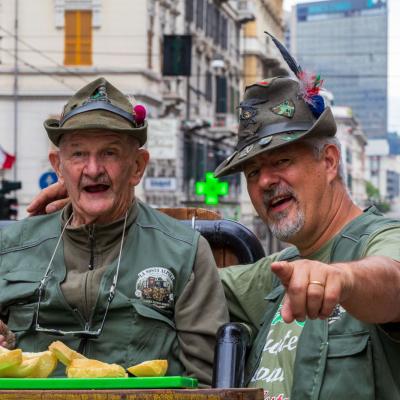 Bassanonet.it Lo spirito alpino conquista Genova: folla e sfilate per l'incontro nazionale