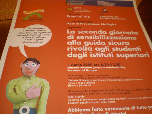 Il manifesto della giornata di prevenzione 