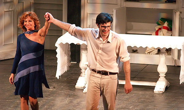 Giuliana De Sio, alias Mrs Robinson, al teatro Astra