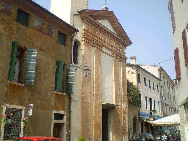 La Chiesetta dell'Angelo a Bassano, tradizionale sede degli "Incontri Culturali"