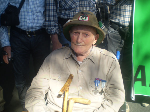 Cristiano Dal Pozzo, 95 anni e una passione alpina incrollabile