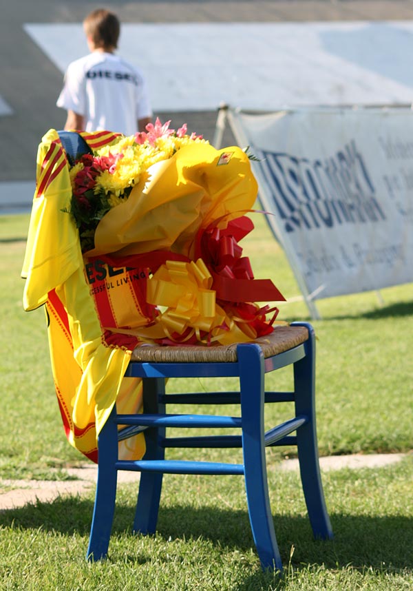 Valanga giallorossa, spazzata via la Sangio