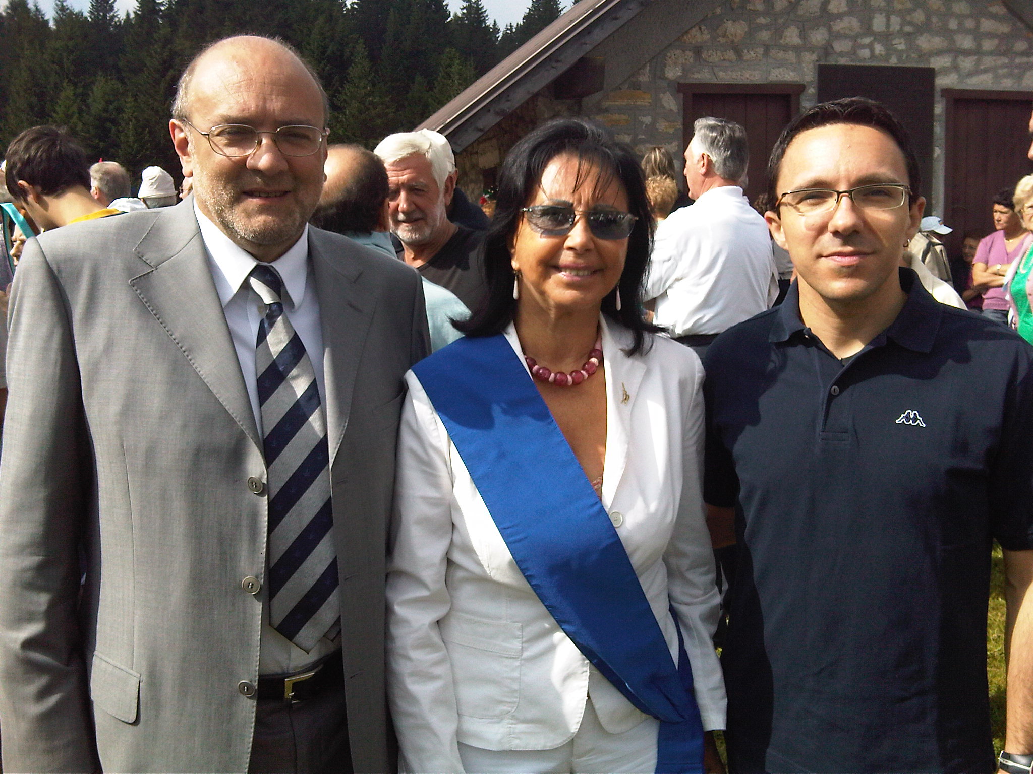 Cerimonia di commemorazione a Malga Zonta