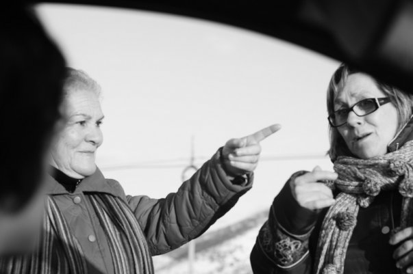 una scena del viaggio