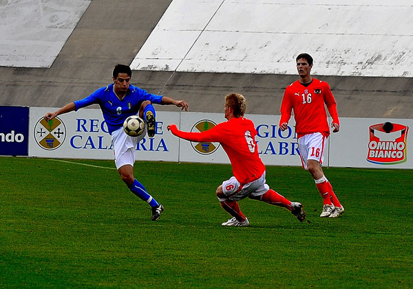 L'Italia under 20 si inchina all'Austria