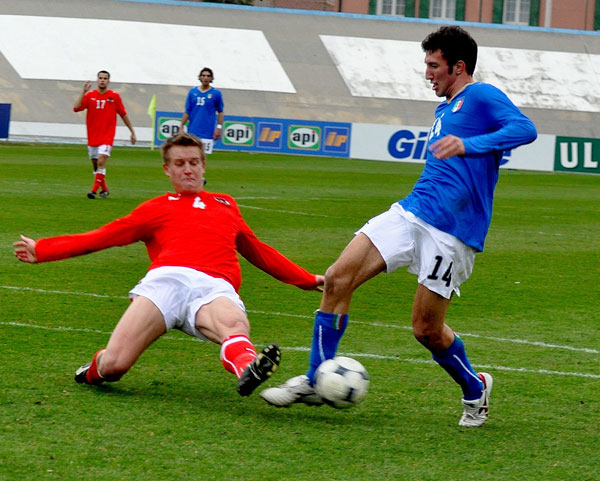 L'Italia under 20 si inchina all'Austria