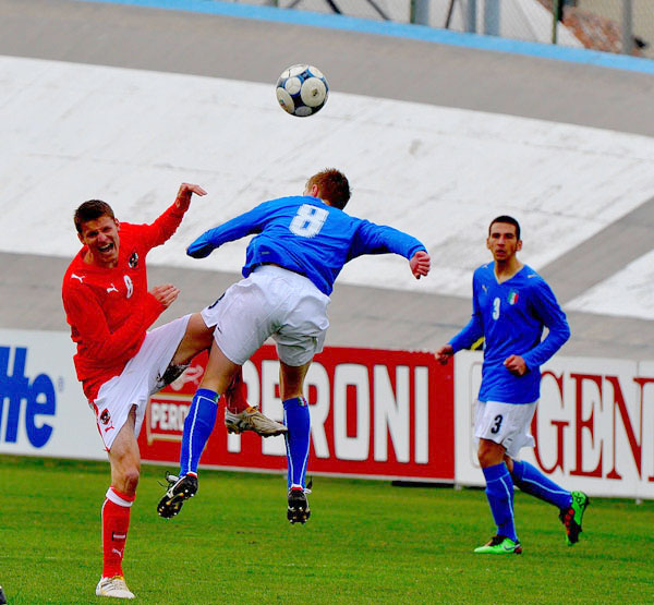 L'Italia under 20 si inchina all'Austria