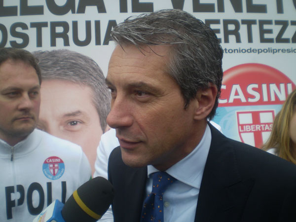 Antonio De Poli: “Siamo l'argine allo strapotere verde che sta avanzando”