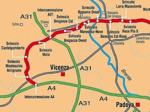 On line il tracciato della Pedemontana