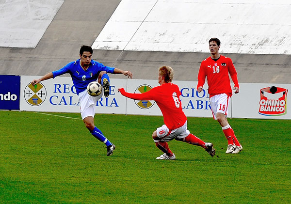 L'Italia under 20 si inchina all'Austria