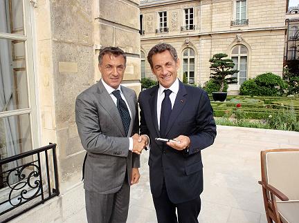 Una “Montegrappa” per Sarkozy