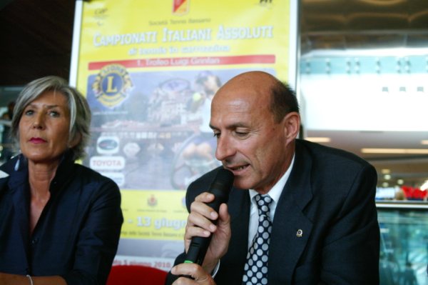 L'intervento del presidente Lions Bassano Host Roberto Rossi