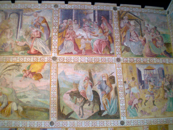 Specchia Gallone, affreschi della Chiesa di S.Anna